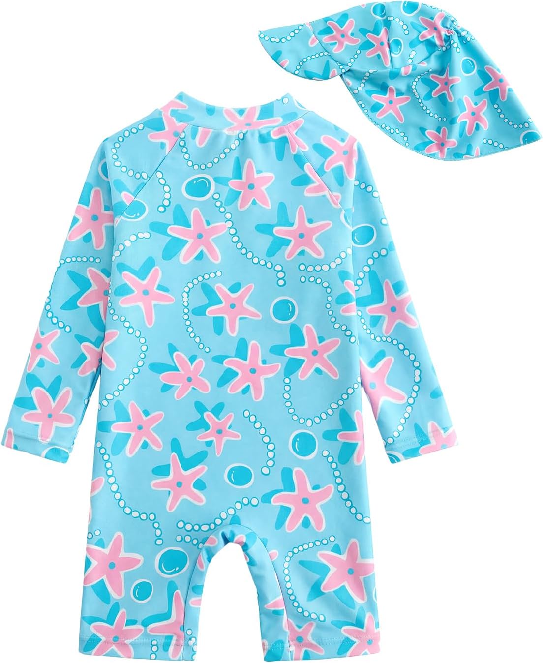 Thumbnail 6 de WYTbaby Baby Badeanzug Einteilig UV-Schutz für Kleinkinder 3 Monate–3 Jahre, mit Front-Reißverschluss