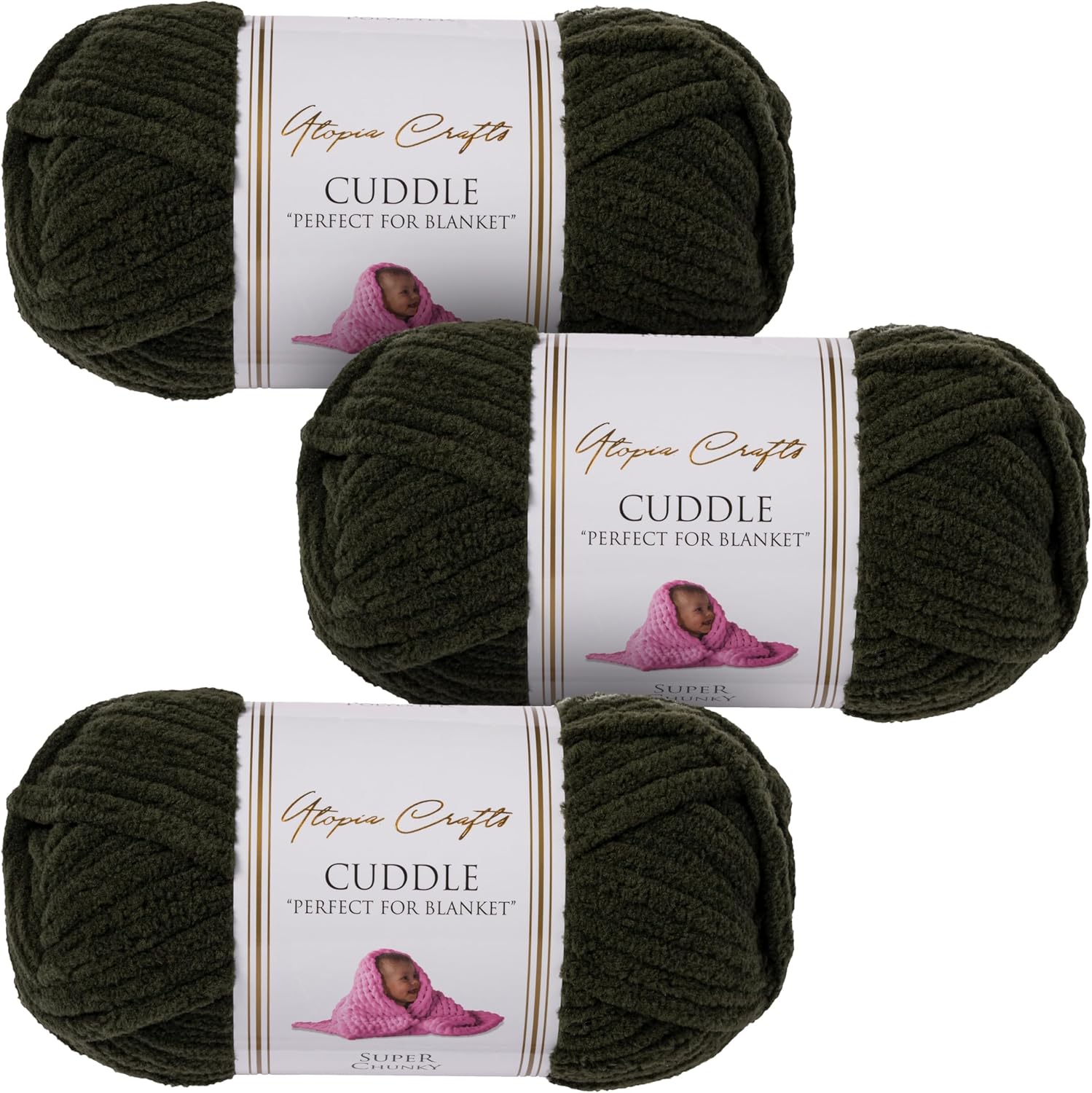 Thumbnail 3 de Utopia Crafts Cuddle Laine Chenille 100 g ⚙️