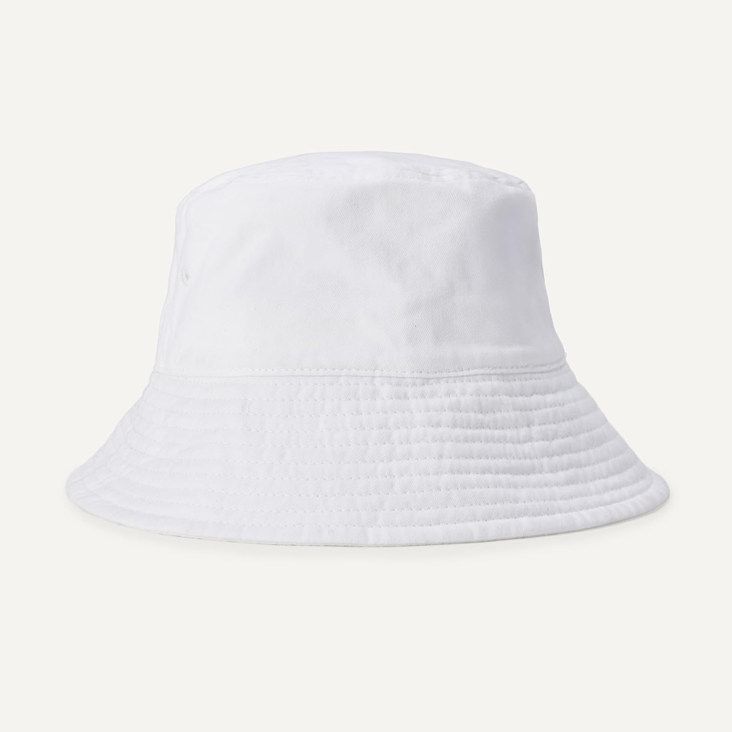 Detalle de Amazon Essentials AE Women’s Washed Cotton Bucket Hat with Embroidered Air Eyelets