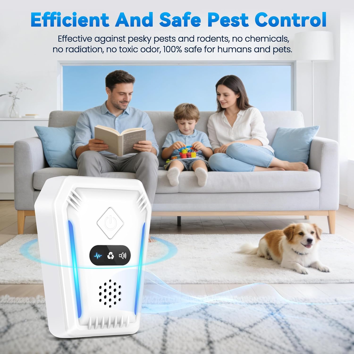 Thumbnail 4 de Upgraded Ultrasonic Pest Repeller 6 Pack