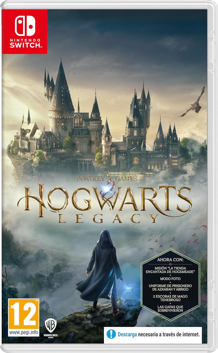 Detalle de Hogwarts Legacy: The Legacy of Hogwarts (ES) – Videojuego para Nintendo Switch de Warner Games