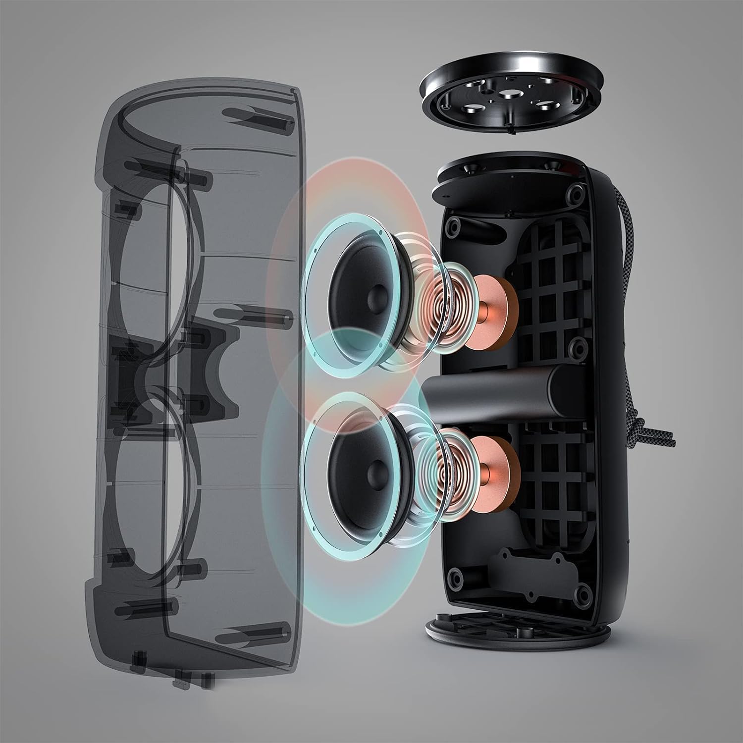 Detalle 2 de Monster Superstar S310 Portable Bluetooth Speaker, Bluetooth 5.2, TWS Pairing
