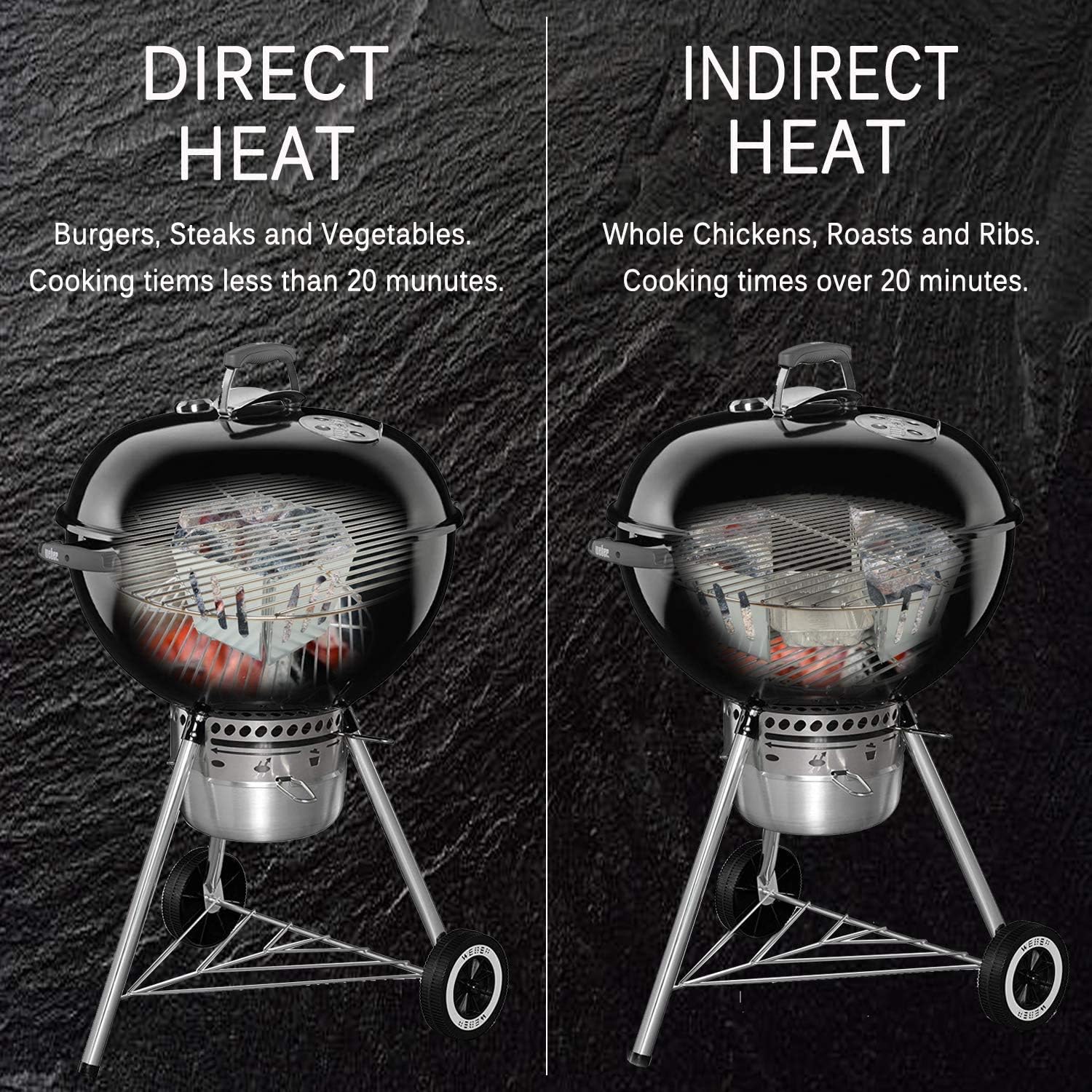 Thumbnail 5 de GFTIME Weber 7403 charcoal baskets 2 pack