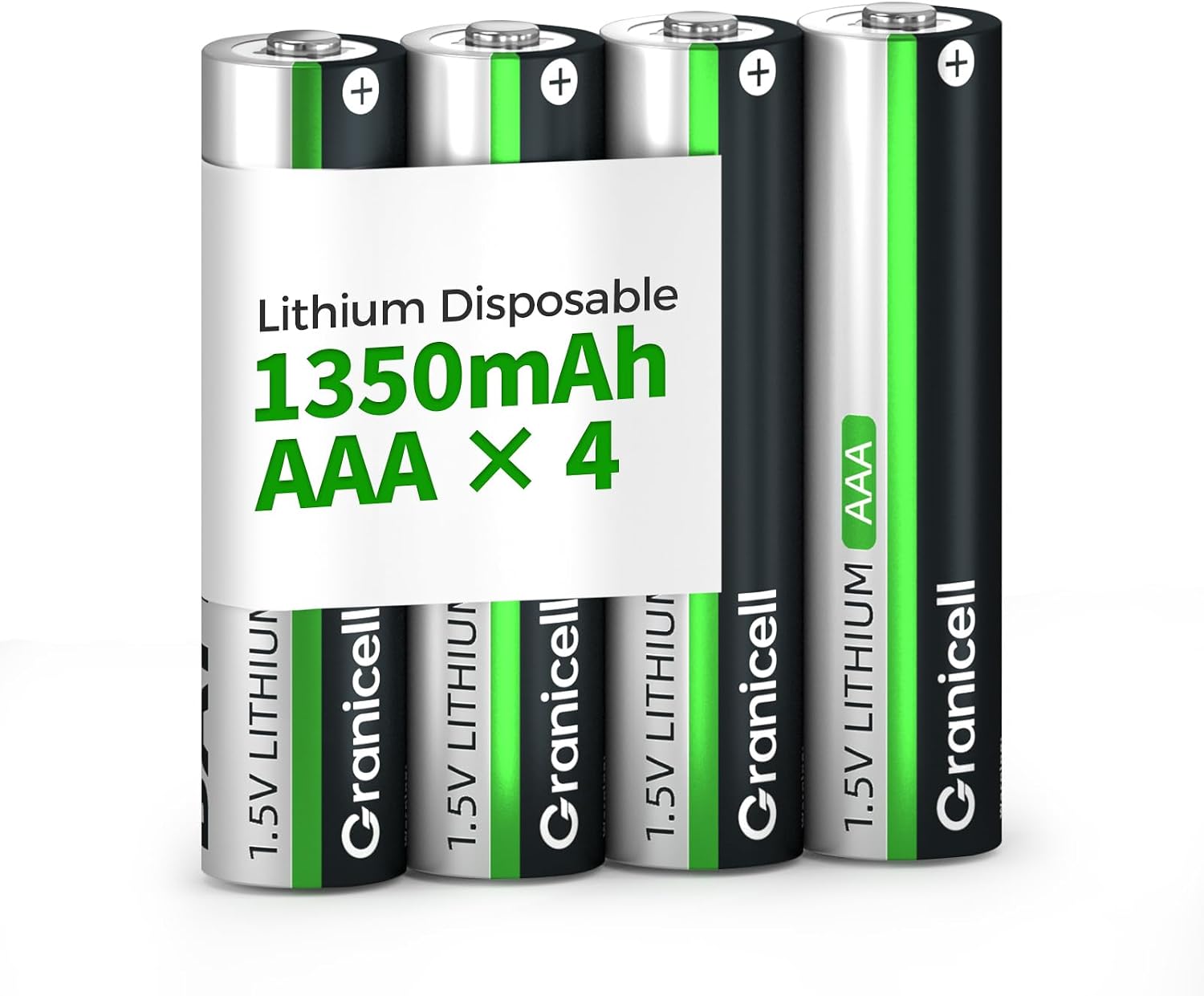 Detalle de AAA Lithium Batterien 4er-Pack mit 1,5 V