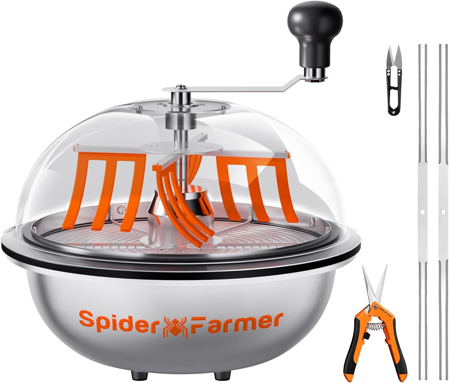 Spider Farmer Tagliabordi per bowl da 13 pollici: lame in acciaio inox e rotazione controllata