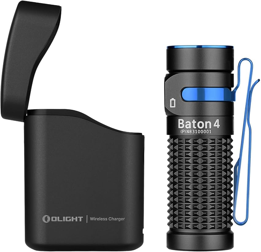 OLIGHT Baton 4: Linterna LED Recargable 1300 Lúmenes 🔦