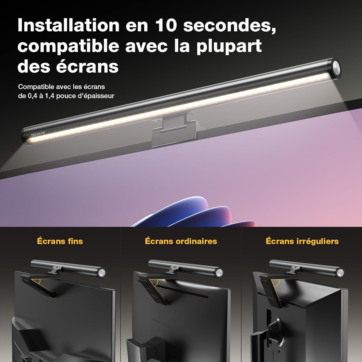 Detalle 1 de Douxlife Light Bar PC LED 42 cm