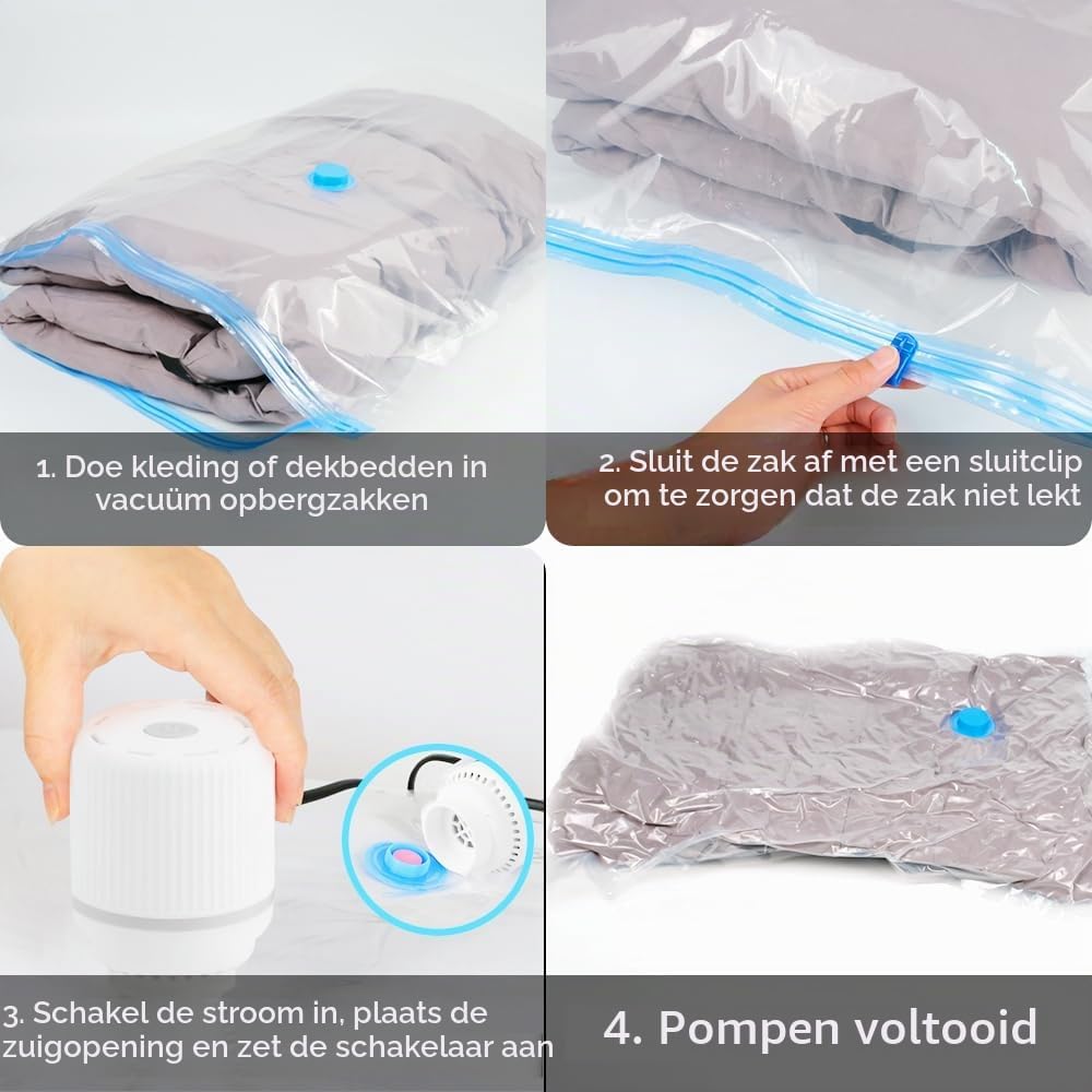 Detalle 2 de KEVIAN SG-302-2 elektrische vacuümpomp voor vacuümzakken, 30 W, 4,0 kPa, wit