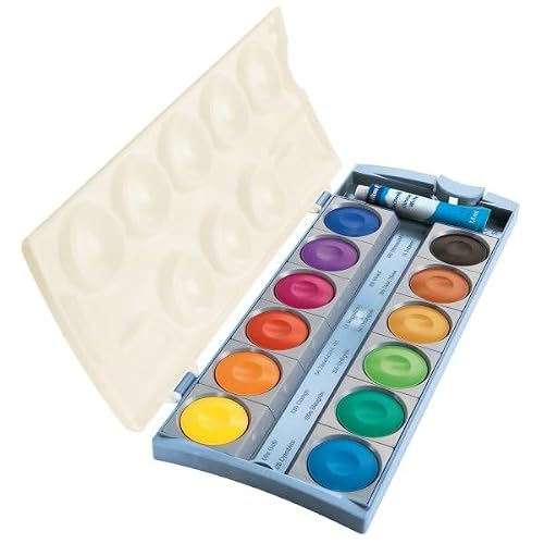 Thumbnail 3 de Pelikan Deckfarbkasten K12 eco – 12 Farben + Deckweiß aus recyceltem Kunststoff