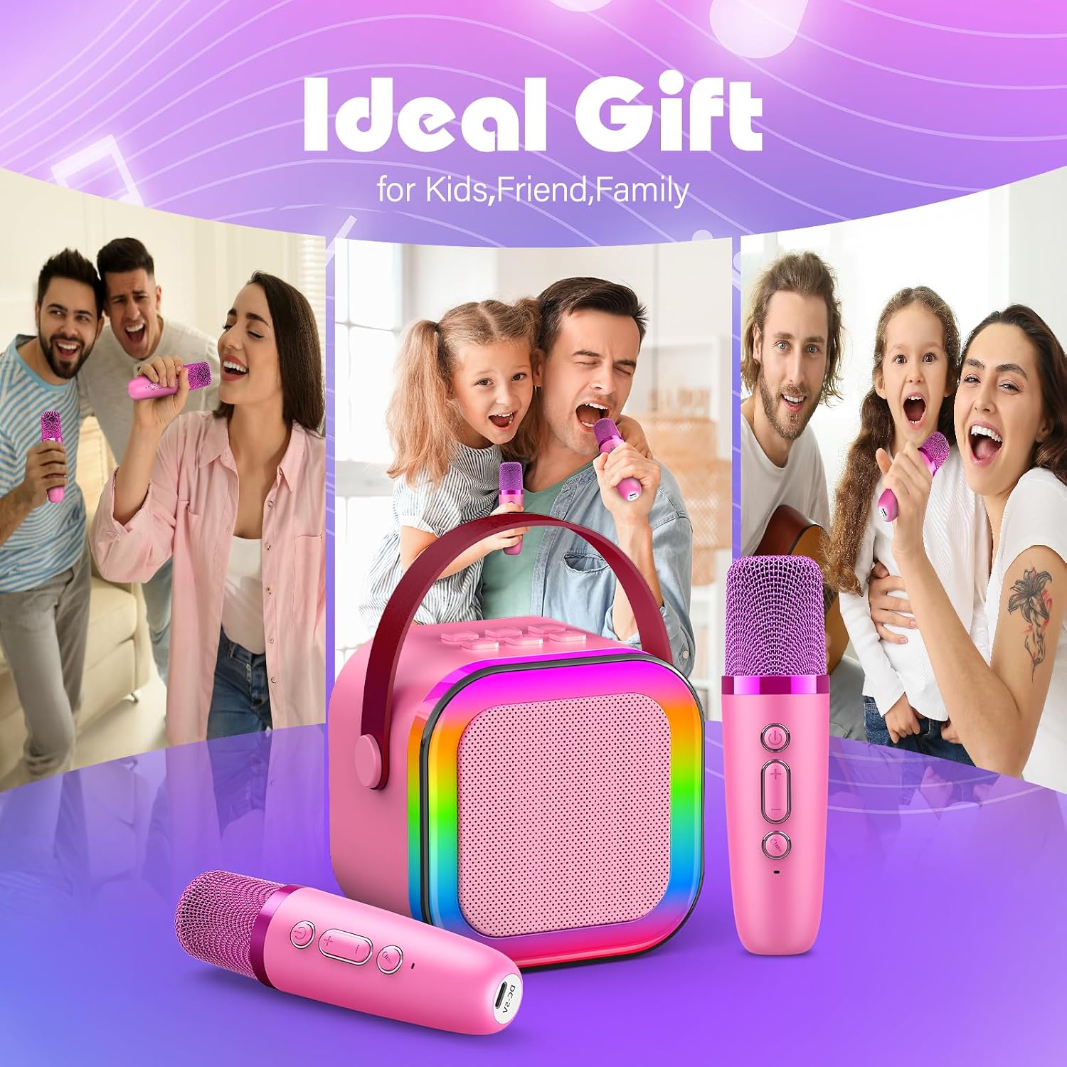 Thumbnail 5 de Dislocati Karaoke con Microfono 3-12 Anni