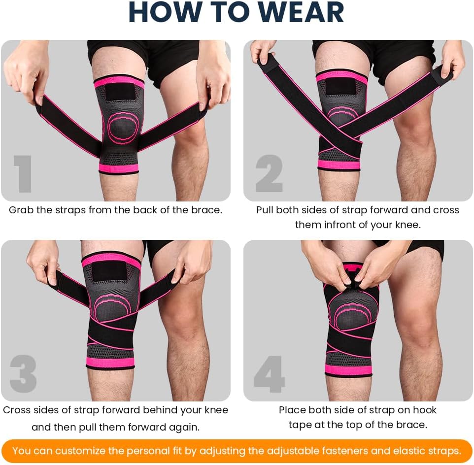 Thumbnail 4 de Fefod Knee Support Brace for Pain Relief