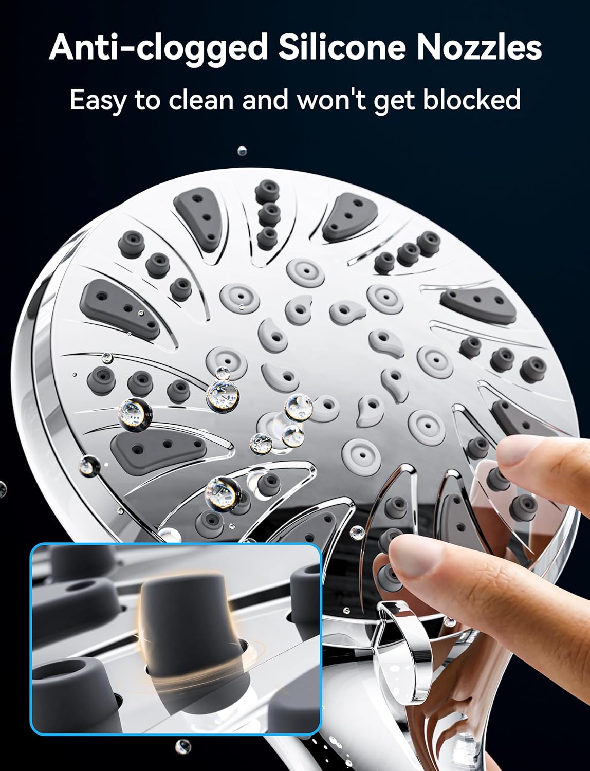 Thumbnail 4 de Magichome High Pressure Shower Head with 5 Spray Modes