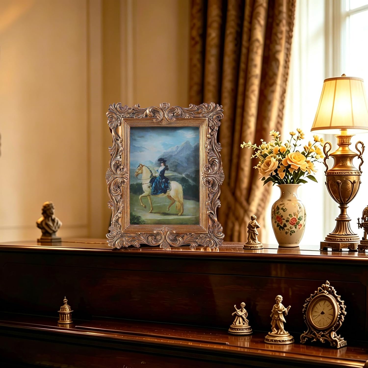 Thumbnail 1 de LIHOLO Vintage Picture Frame 5x7
