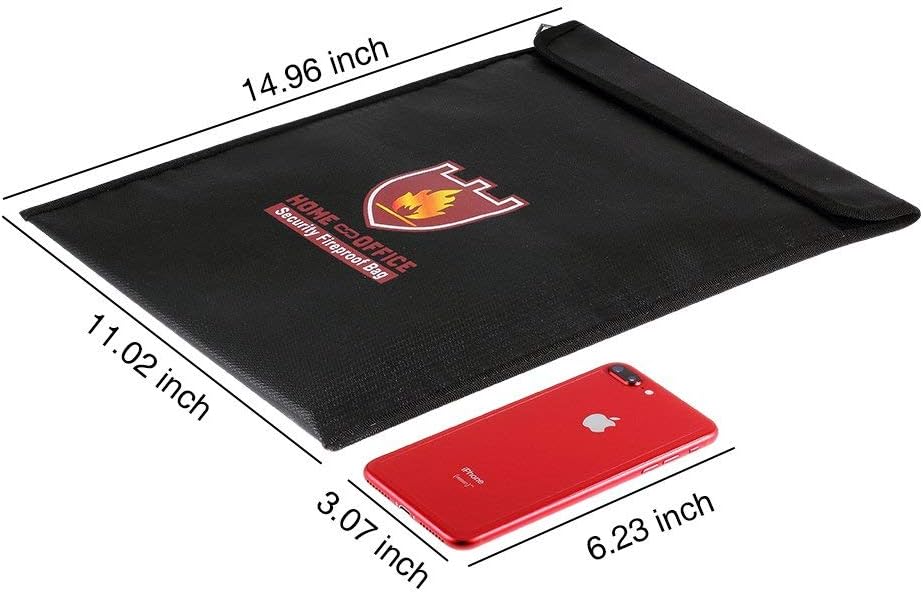 Thumbnail 2 de Fireproof Document Bag 15" fireproof safe