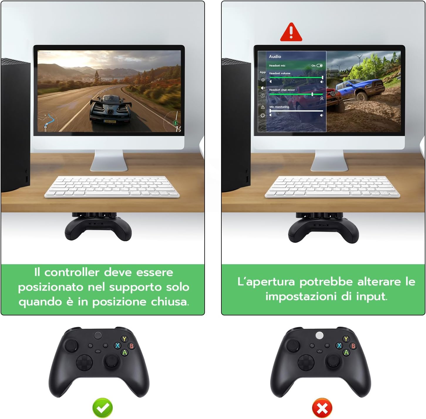 Thumbnail 4 de Supporto Controller Xbox Sotto la Scrivania 360