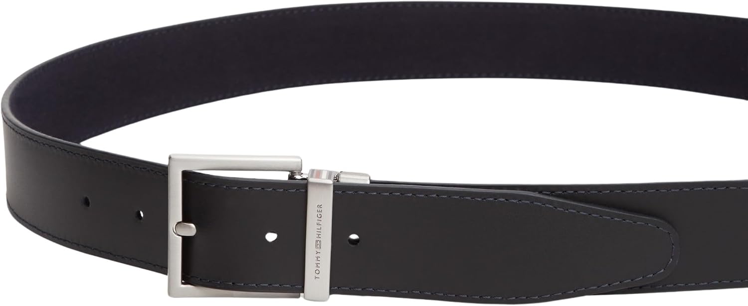 Detalle de Ceinture réversible Tommy Hilfiger Adaptive Hudson Rev 3.5 pour homme