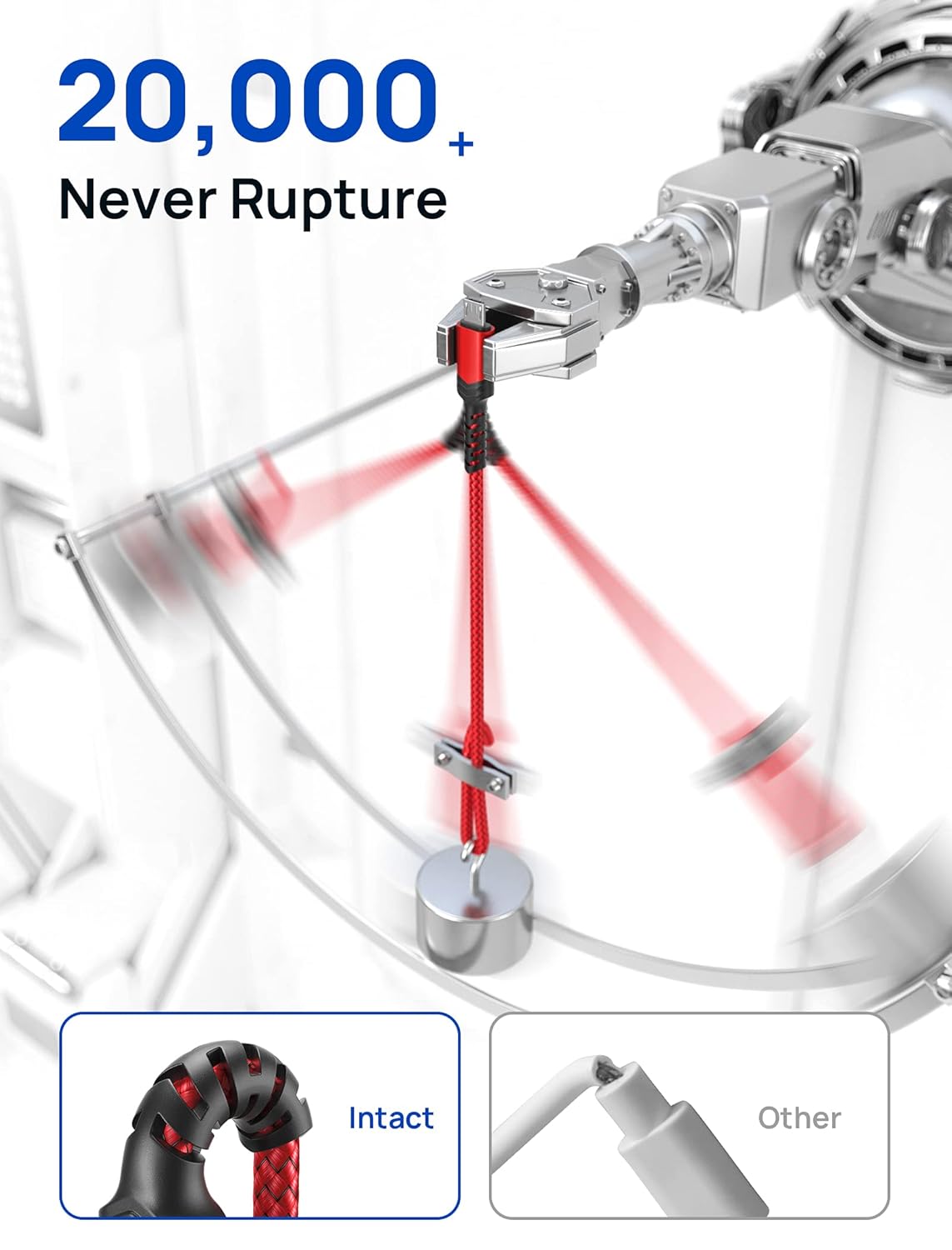 Thumbnail 1 de JSAUX Micro USB Kabel 2 m