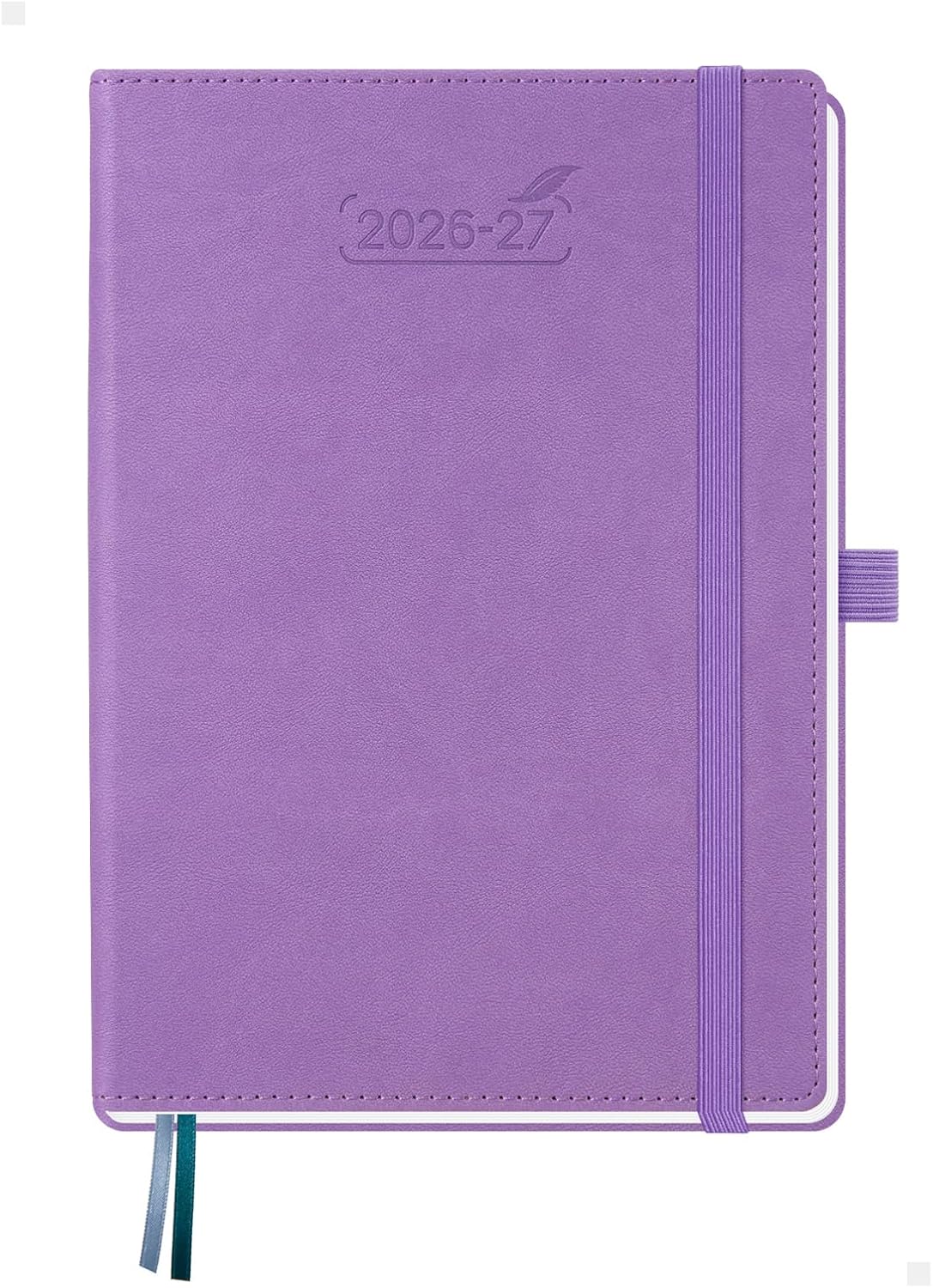 Thumbnail 6 de BEZEND A4 Academic Diary 2026-2027 Week to View: Red PU Leather, 18-Month Planner with Time Slots