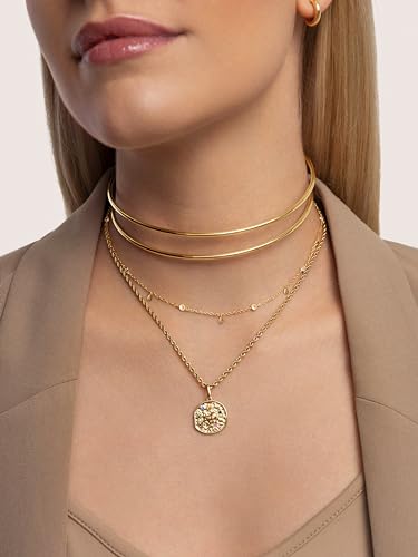 Thumbnail 1 de SINGULARU Choker Double Ring, gargantilla ajustable 💍