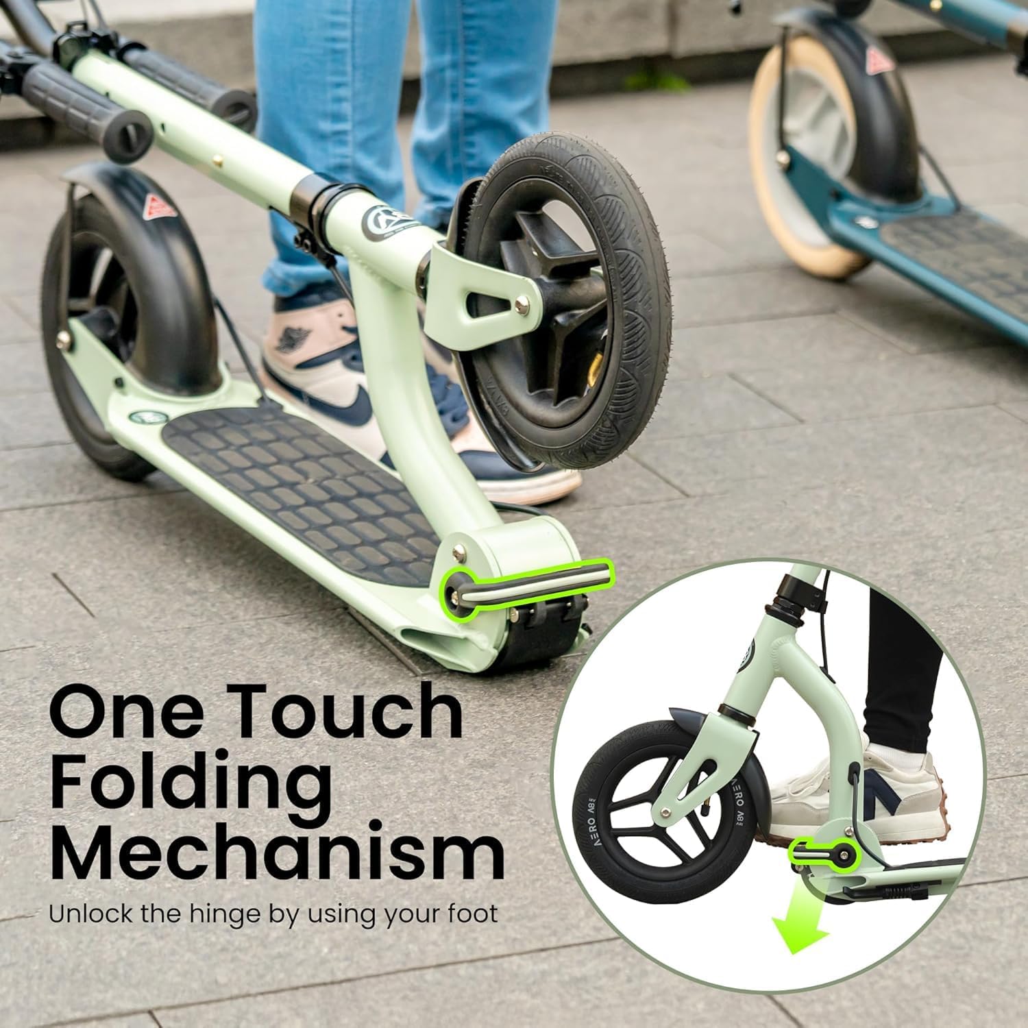 Thumbnail 5 de Aero Big Wheels Kick Scooter All Ages