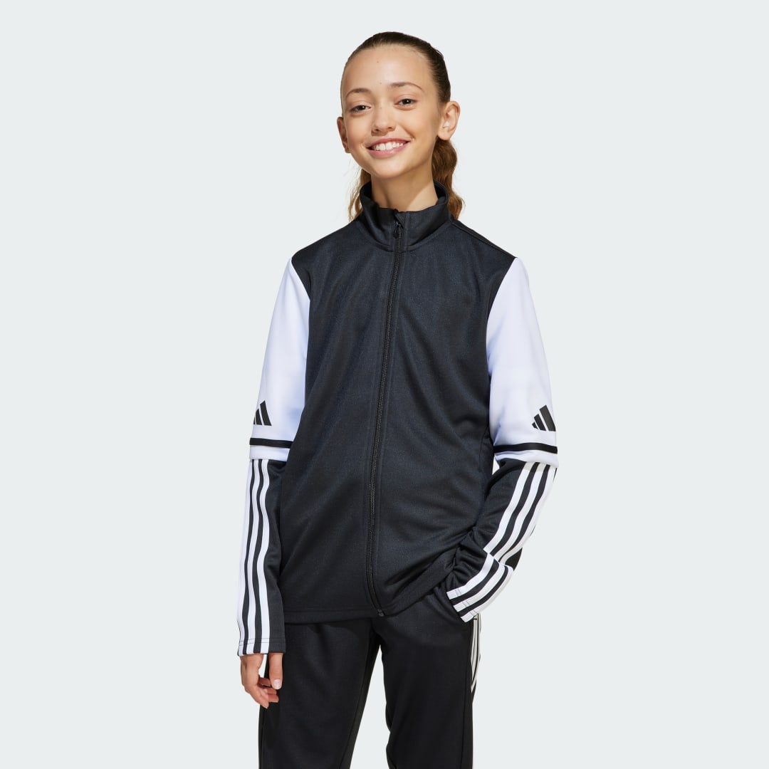 Detalle de Chaqueta entrenamiento Squadra 25 (Adolescentes) de Adidas — Negro