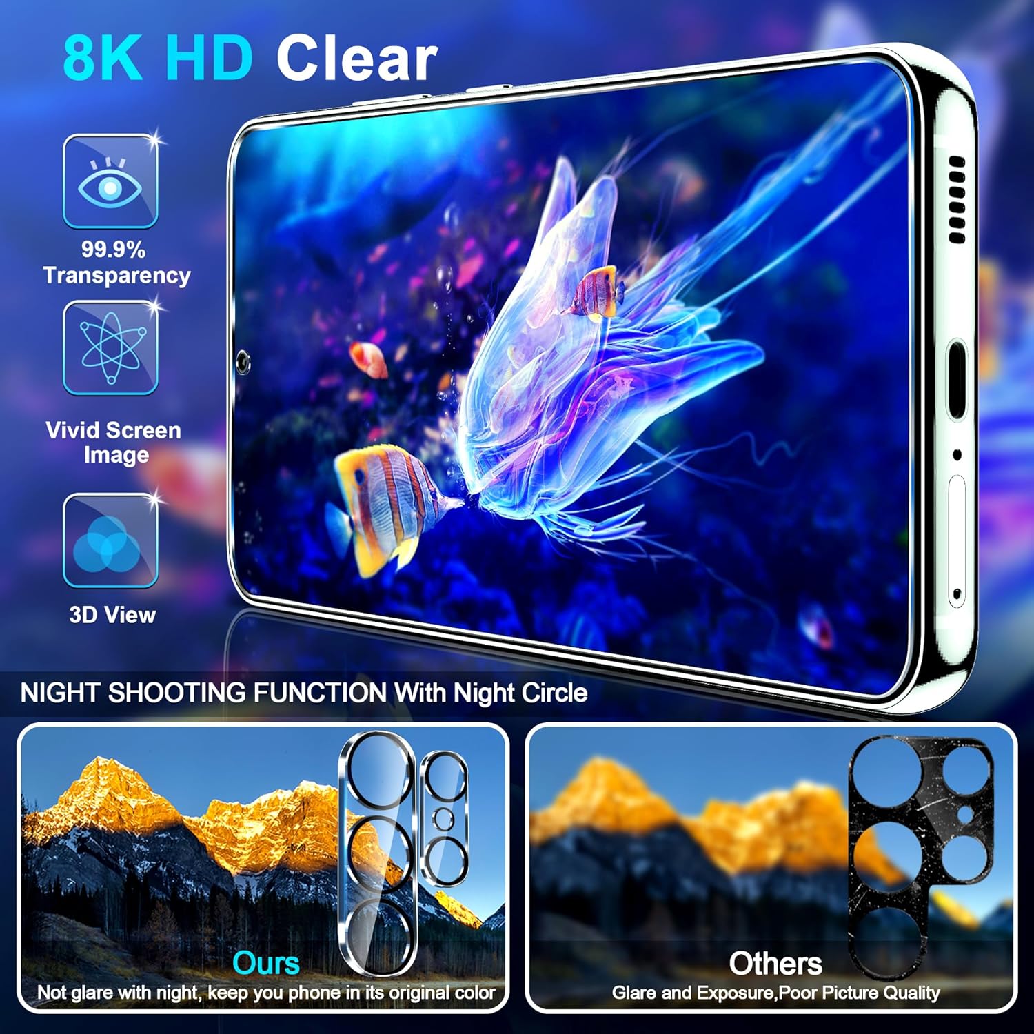 Thumbnail 2 de Samsung Galaxy S26 Ultra Screen Protector 3 Pack
