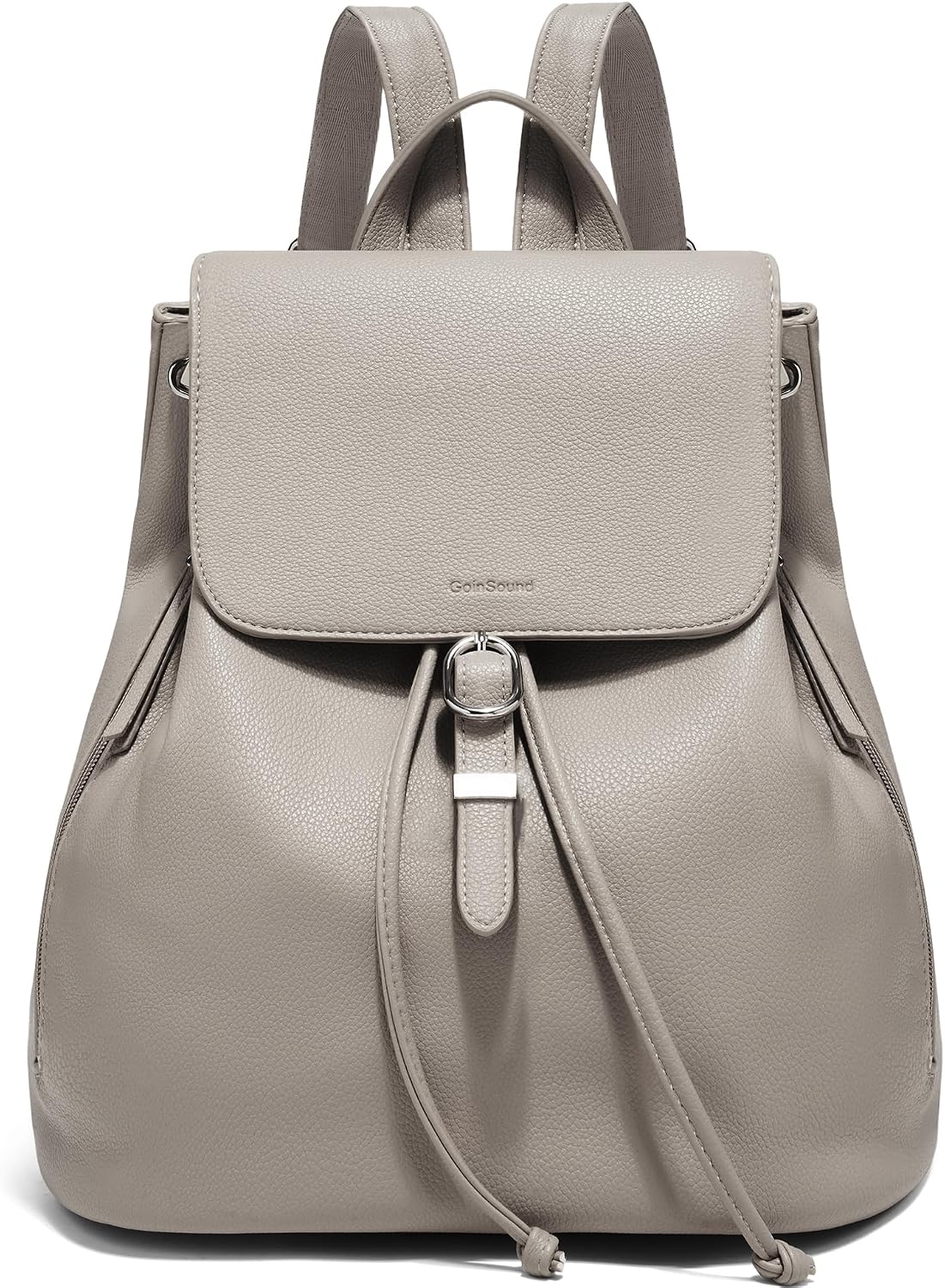 Detalle de Goinsound Drawstring Backpack Purse in Vegan Leather