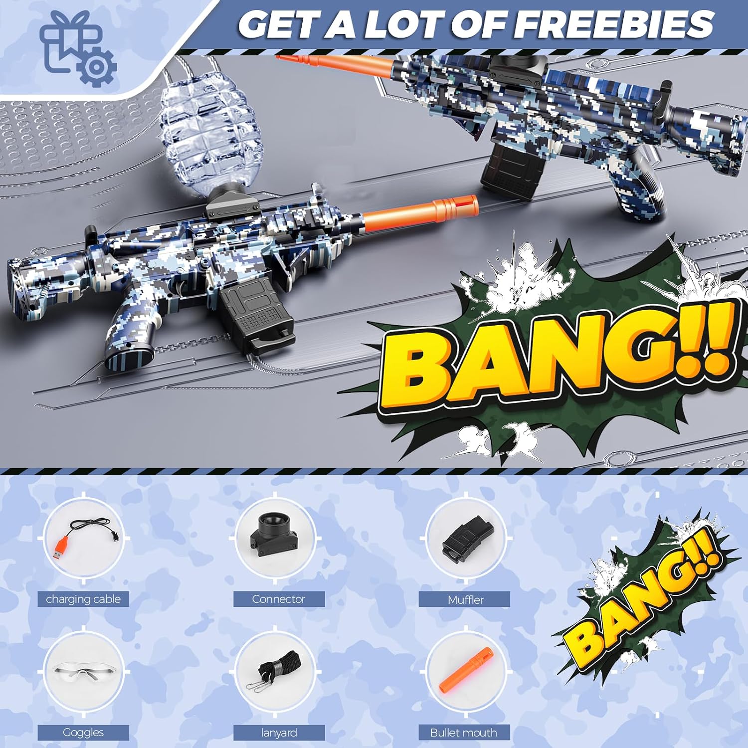 Thumbnail 5 de Electric Gel Ball Blaster