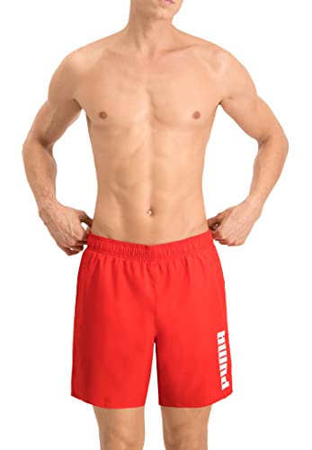 Detalle 2 de PUMA Shorts 100001385 Trajes de baño Rojo para Hombre