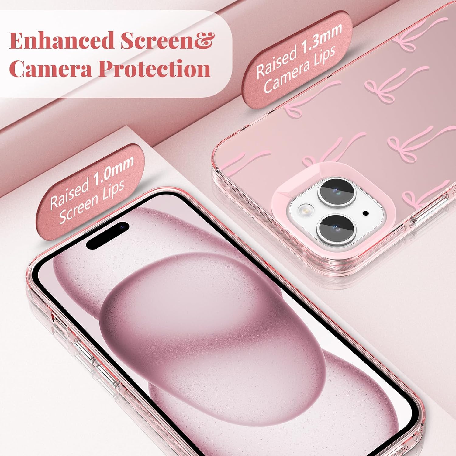 Thumbnail 4 de ZTOFERA Rosa Hülle für iPhone 13/14