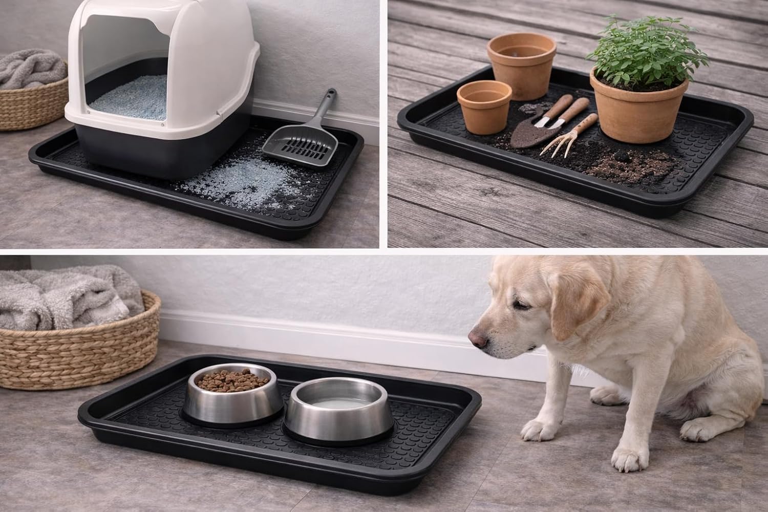 Thumbnail 6 de TIMO SPORTS Apex Shoes Tray, Large Waterproof Plastic Floor Mat