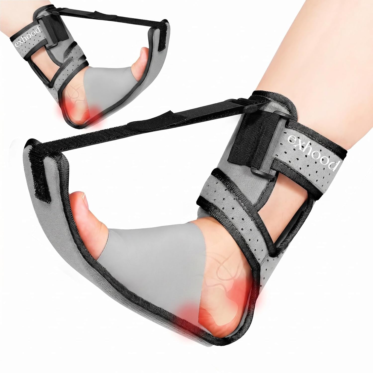 Detalle de exhood Plantar Fasciitis Night Splint, 2-Pack