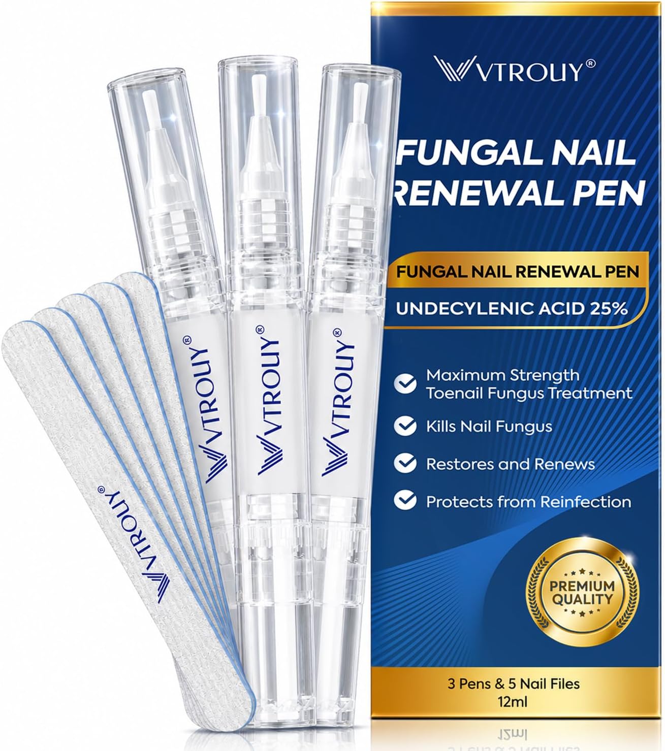 Detalle de Toenail fungus treatment pen with 25% undecylenic acid