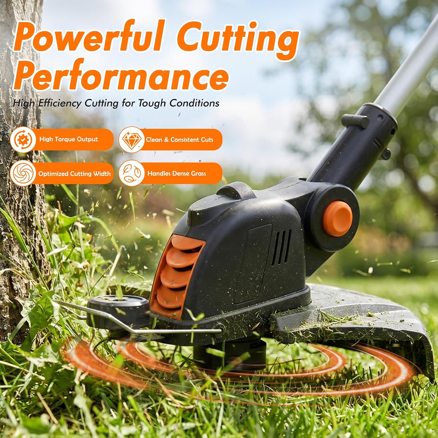 Detalle 2 de Cordless String Trimmer 21V