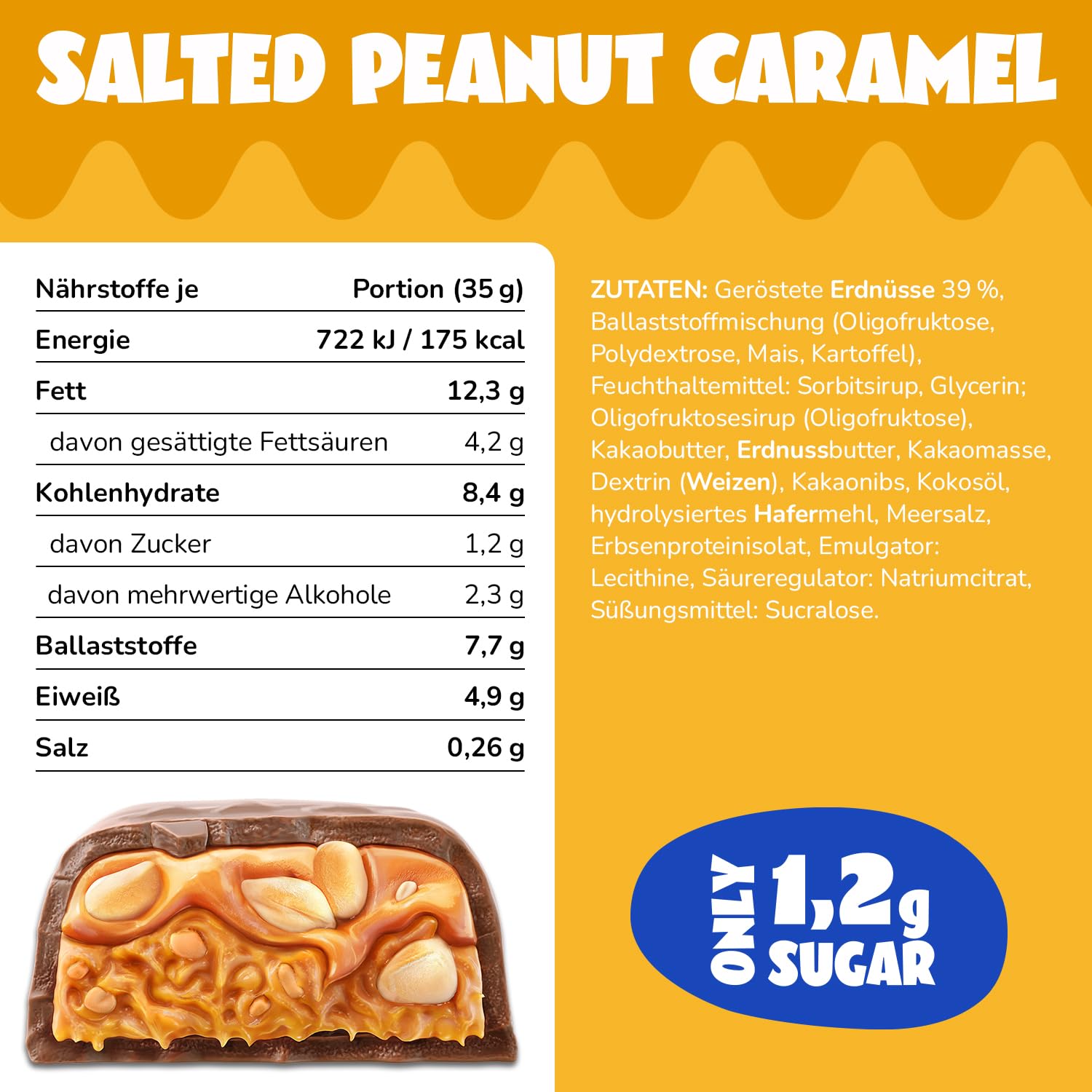 Detalle 2 de AHEAD Veganer Süßigkeiten Riegel 16 x 35g