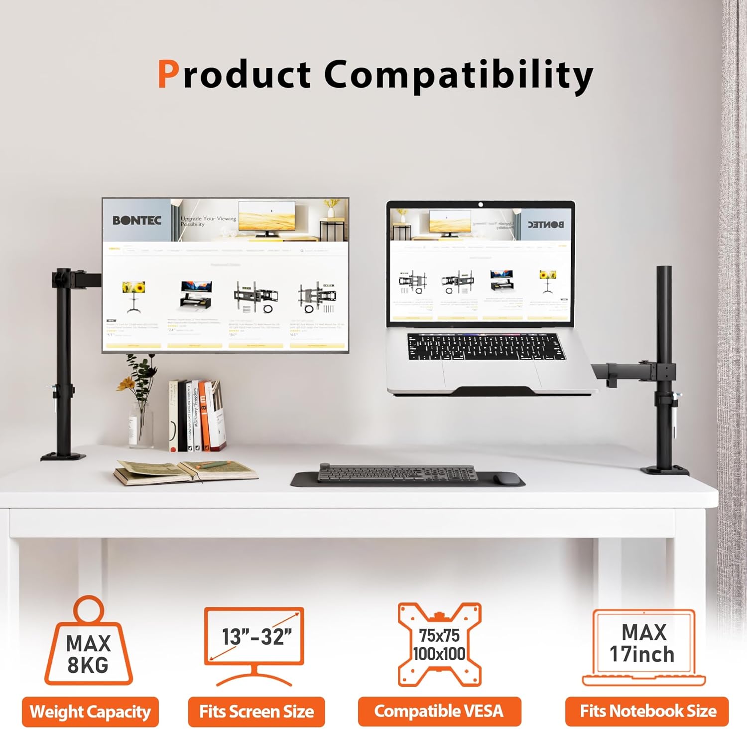 Detalle 2 de Redbat Laptop Arm for Notebooks up to 17 inch
