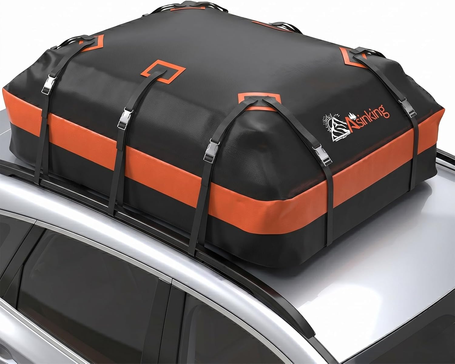 Detalle de Asinking 21 Cubic Feet Car Rooftop Cargo Carrier Bag