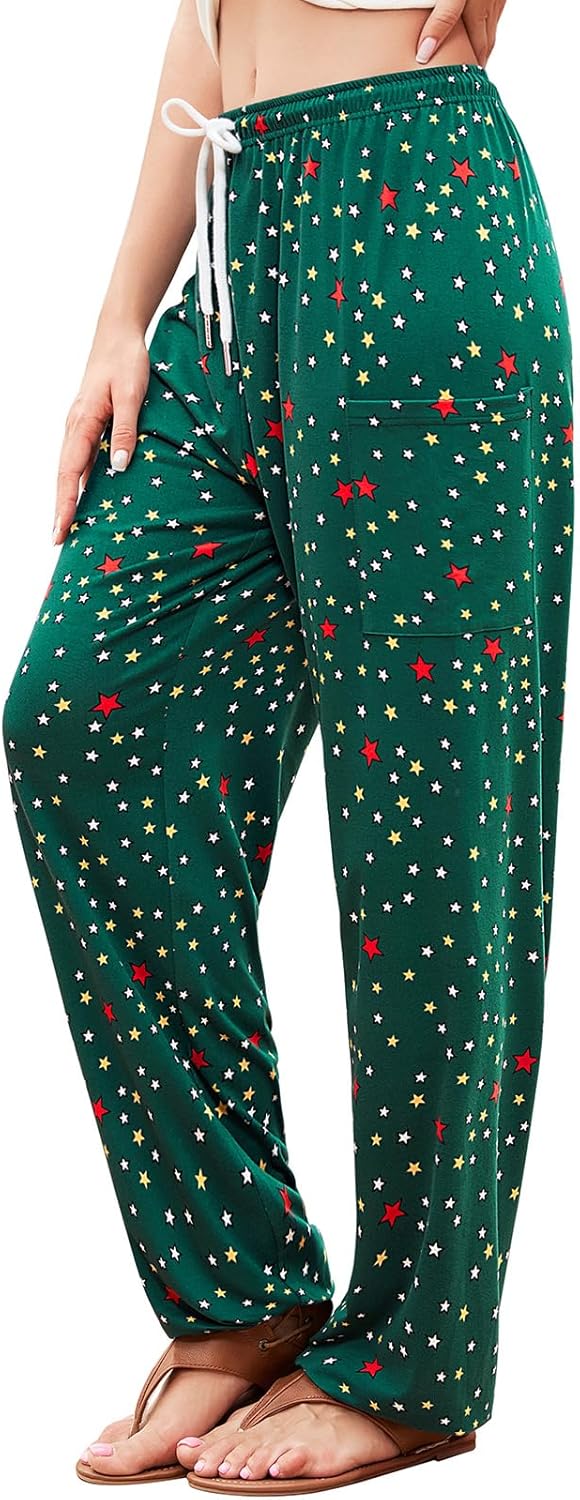 Detalle de QIANXIZHAN Women's Harem Pants: Boho Palazzo Joggers with Pockets