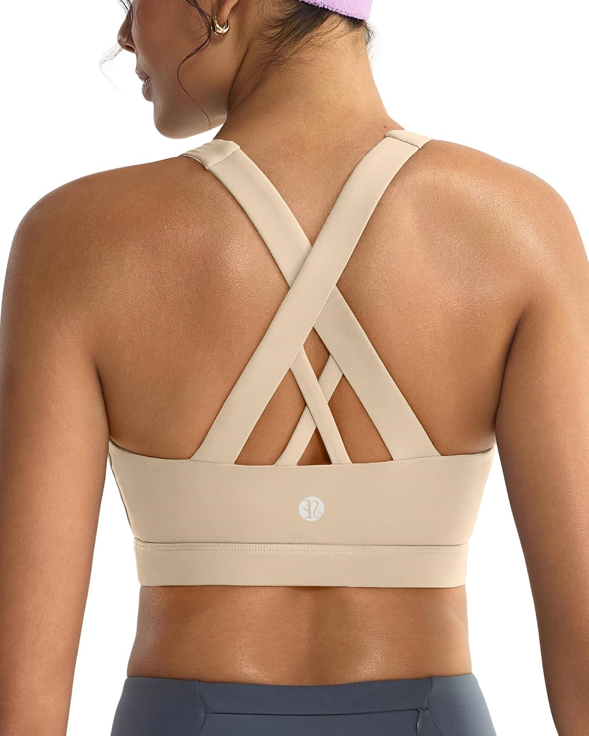 Detalle de RUNNING GIRL Sports Bras Padded Medium Support