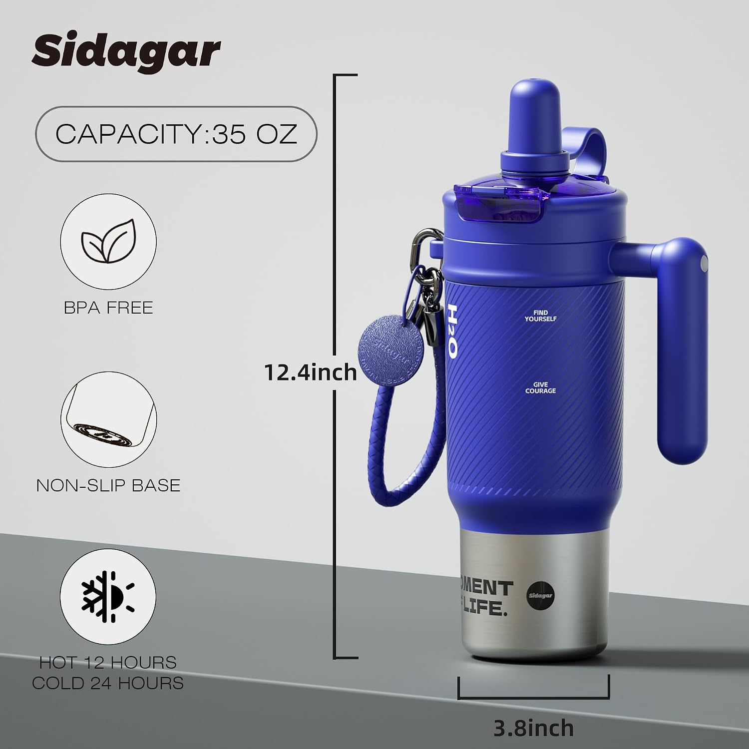 Detalle 1 de Sidagar 32 oz Insulated Tumbler