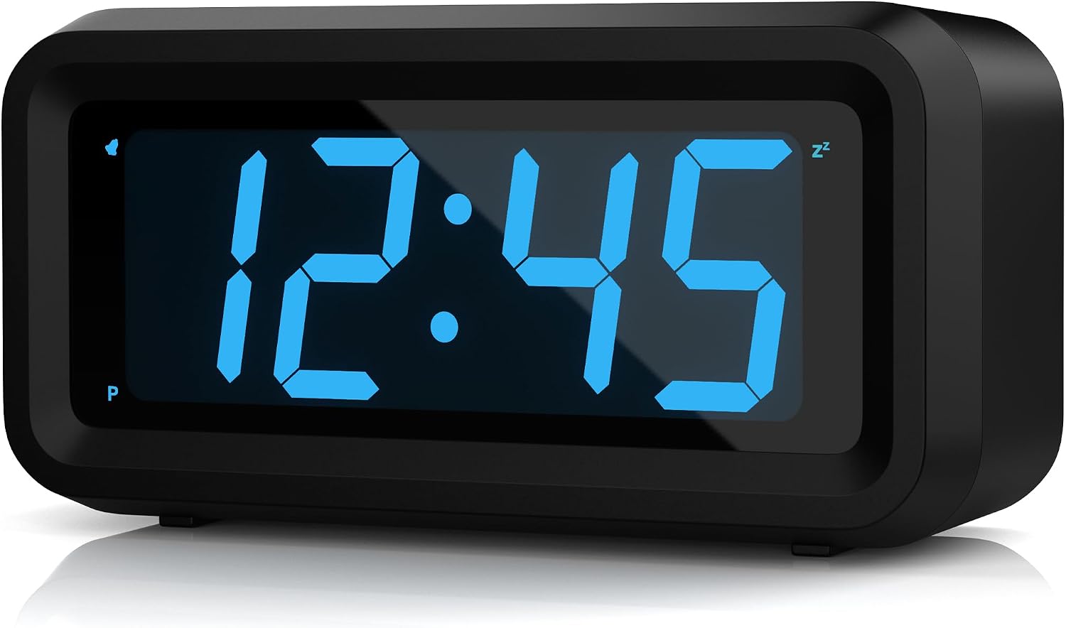 Detalle de KWANWA Digitaler Wecker mit LED 12/24 Std