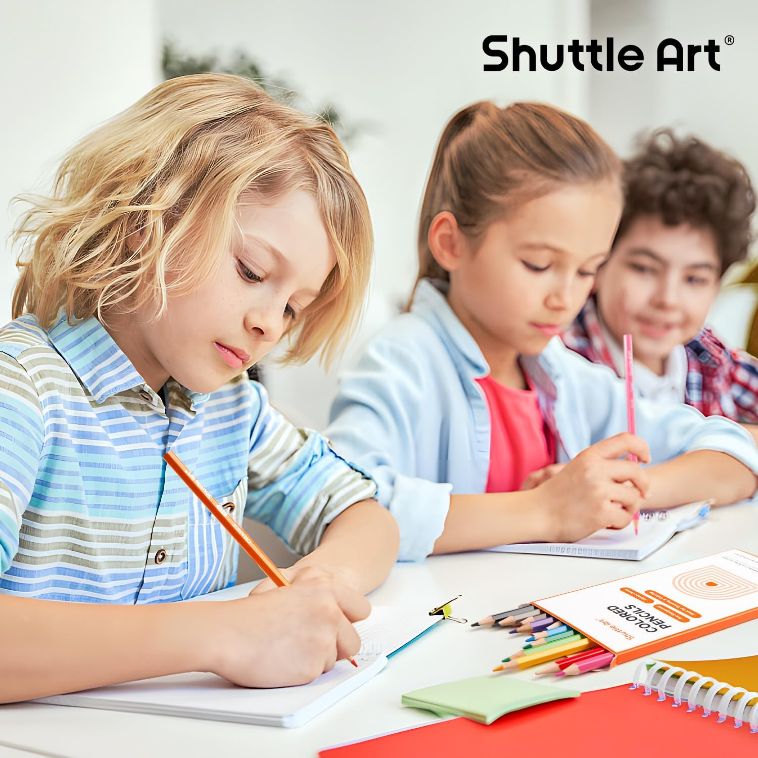 Thumbnail 6 de Shuttle Art 720 Colored Pencils Bulk — 60 Packs of 12 Pre-Sharpened Colors for Classrooms and Home Art