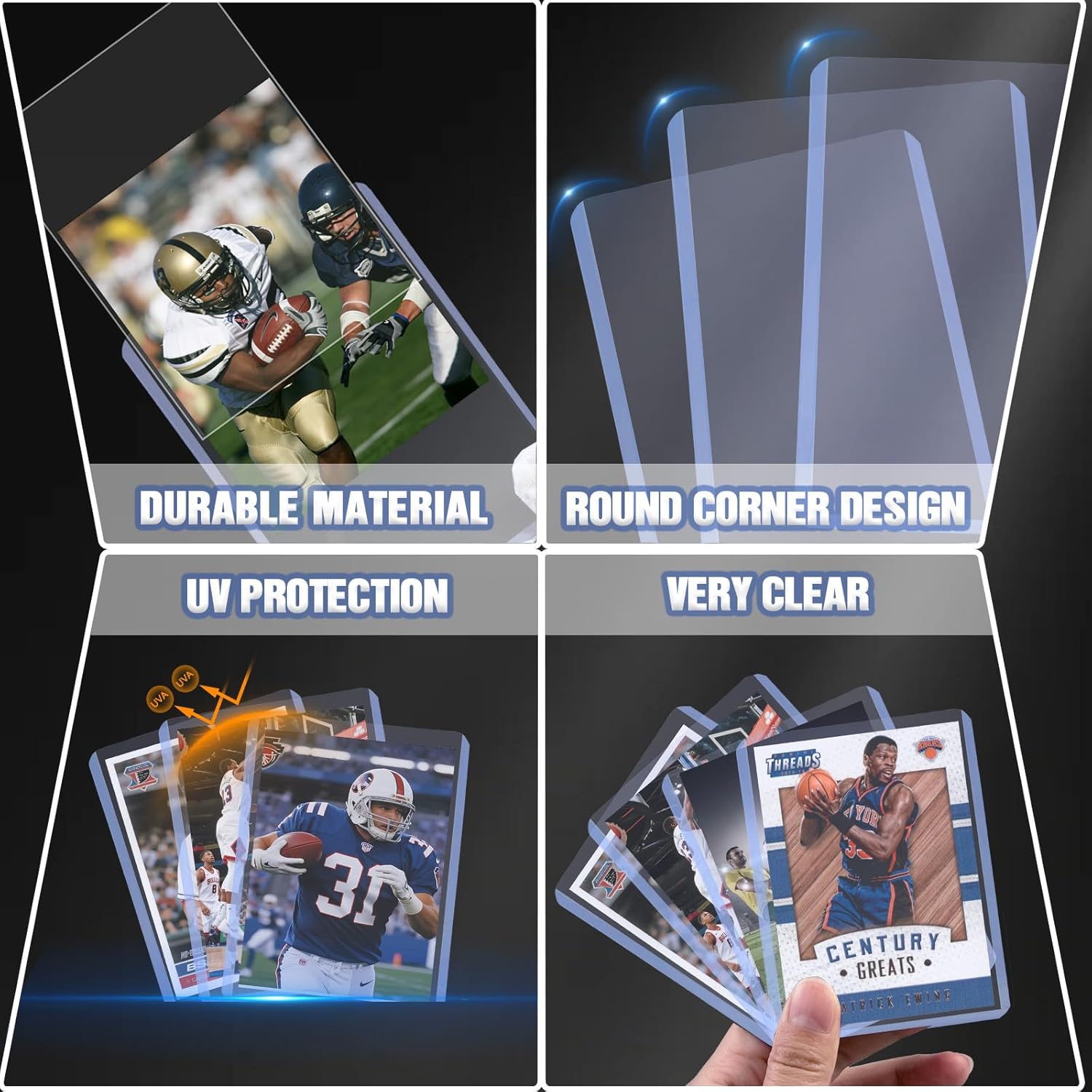 Thumbnail 5 de WAIZHIUA 200-piece card sleeves set