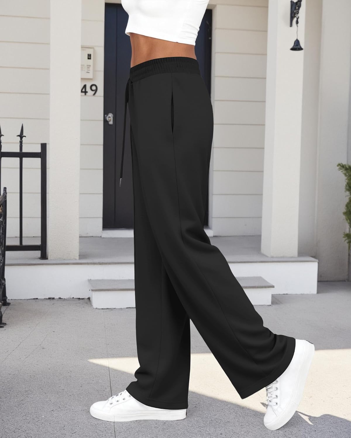 Thumbnail 6 de IPMQ Wide Leg Sweatpants 60% Cotton