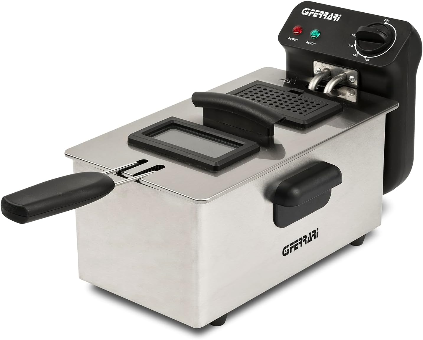 Detalle de G3 Ferrari Pastella G1020300 – frytkownica 3 l, 2000 W, 130–190°C