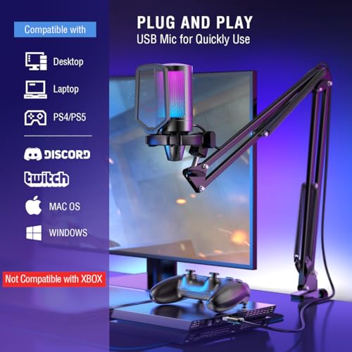 Detalle 2 de FIFINE A6T USB Gaming Microphone Kit Review