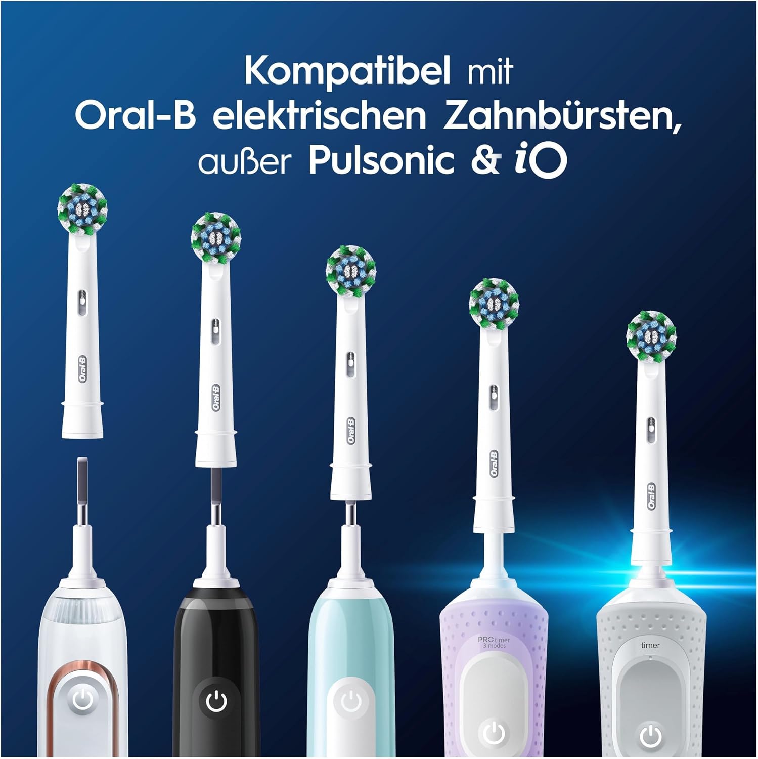 Thumbnail 5 de Oral-B Pro CrossAction Aufsteckbürsten 8 Stück 🪥