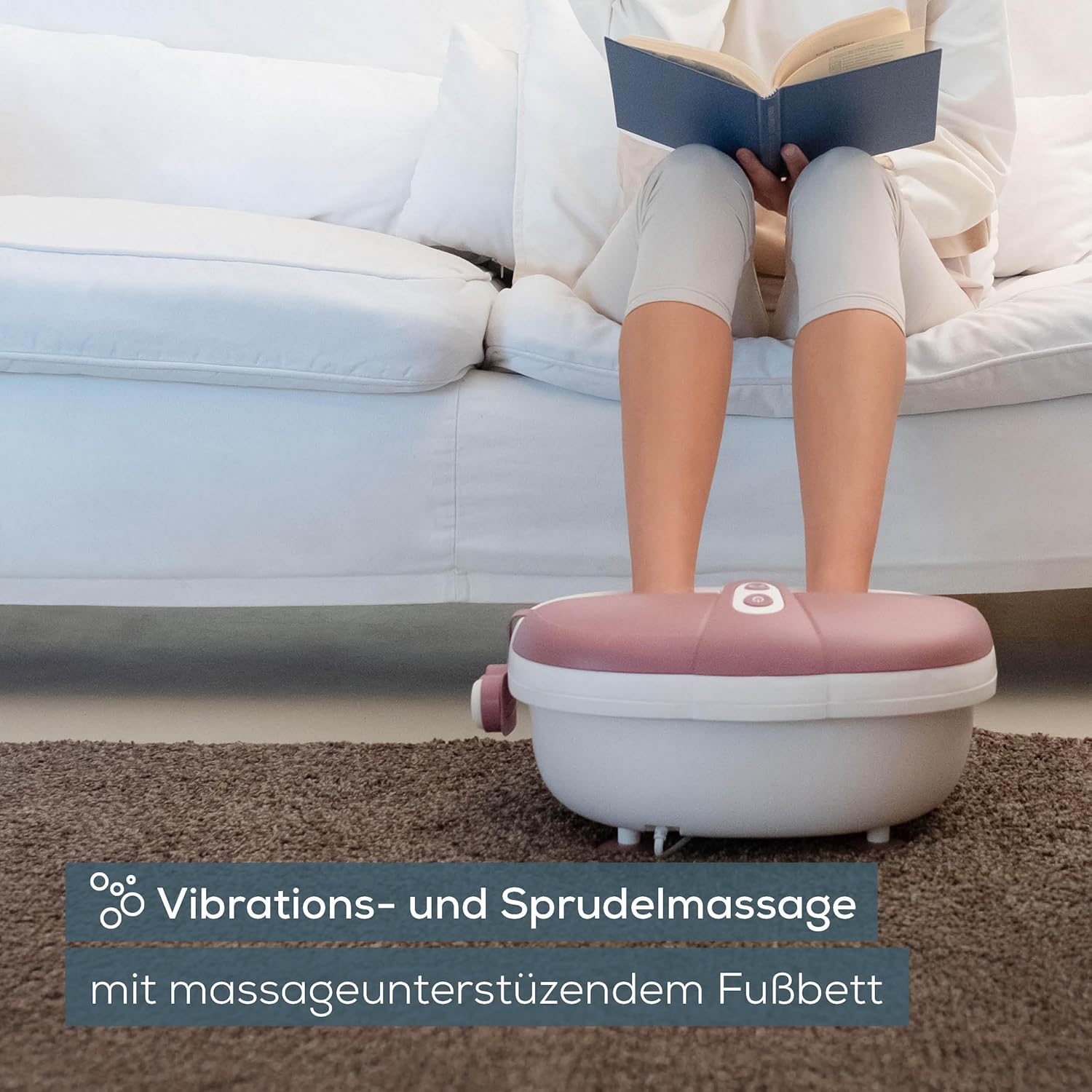 Detalle 2 de Beurer FB 35 Fußsprudelbad bis Schuhgröße 44
