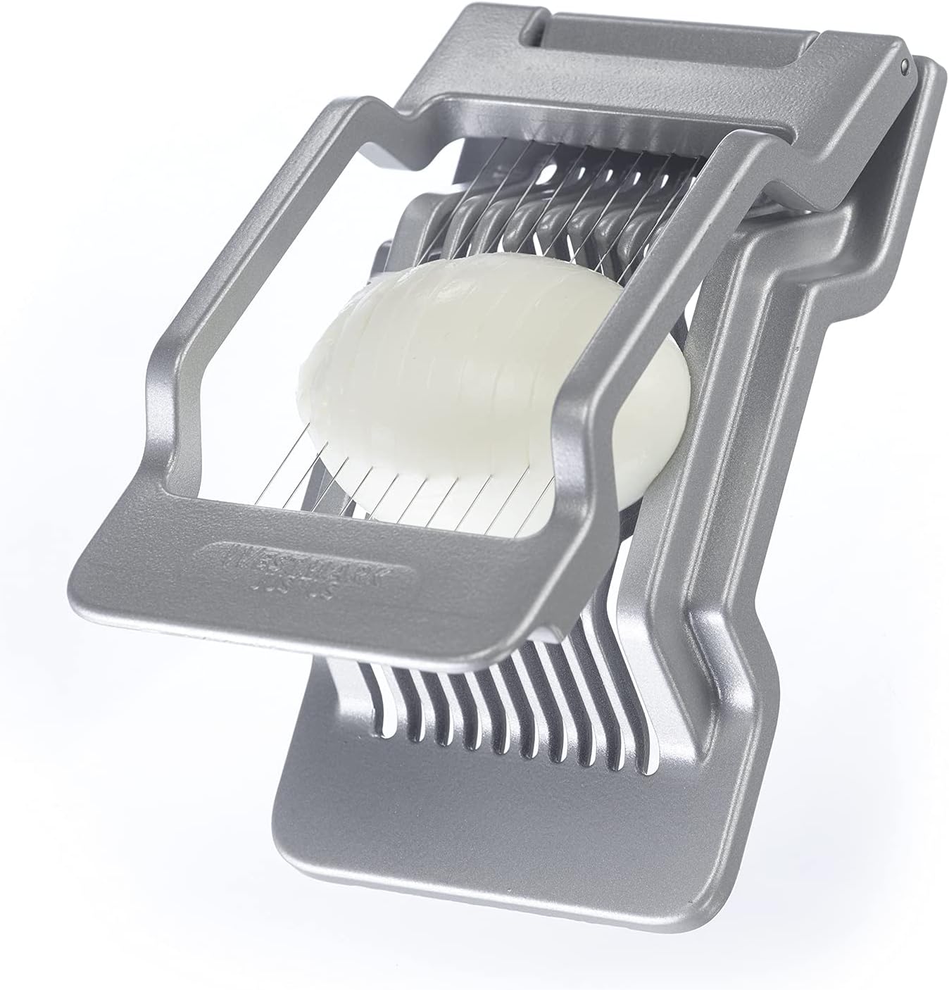 Detalle de Westmark 10202260 Justus eiersnijder met 10 RVS-snijdraadjes