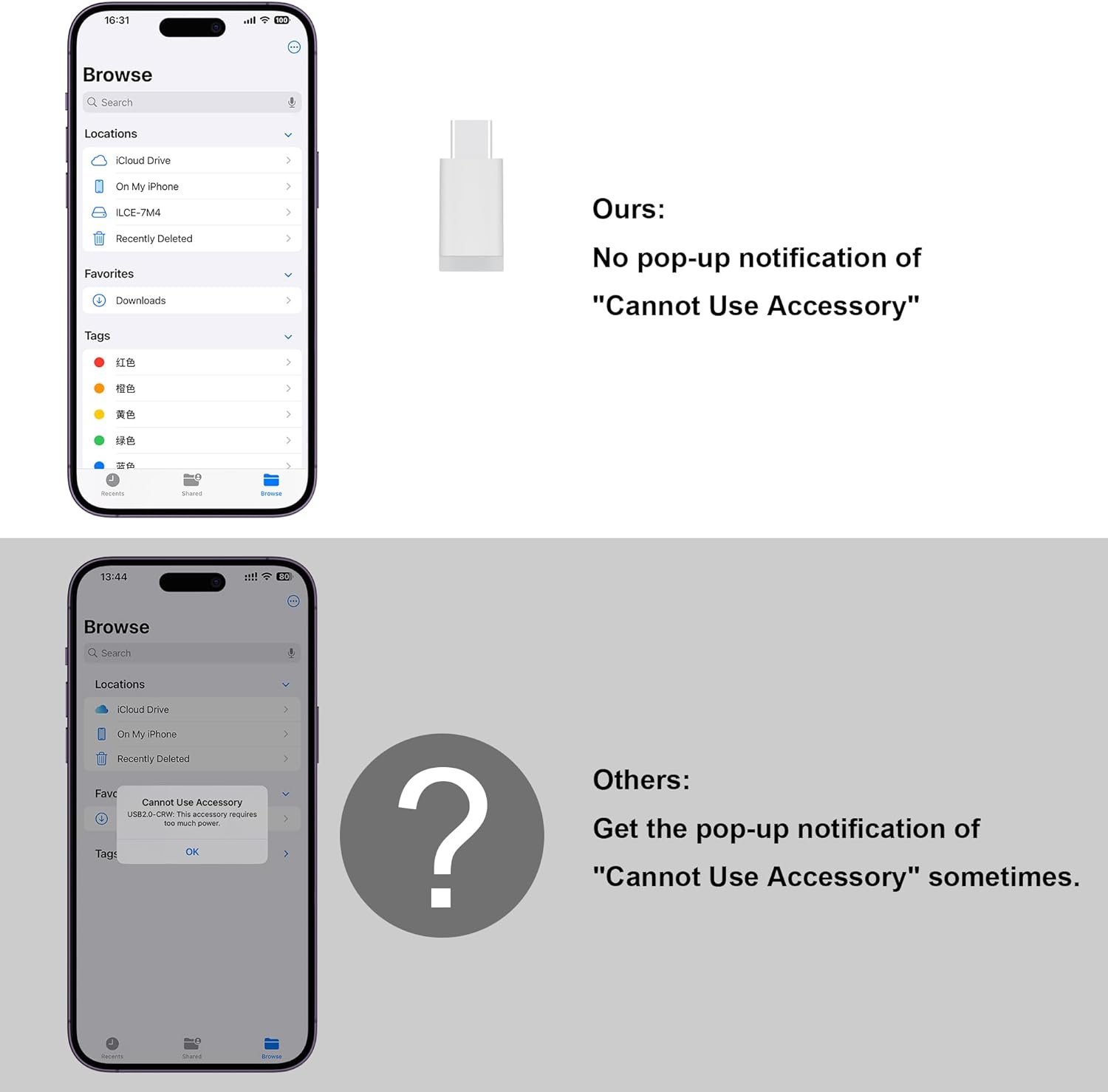 Thumbnail 5 de SZHAIYIJIN SD Card Reader for iPhone